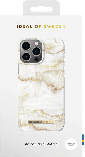 iDeal Of Sweden Fashion Back Cover Plastic Golden Pearl Marble (iPhone 13 Pro)