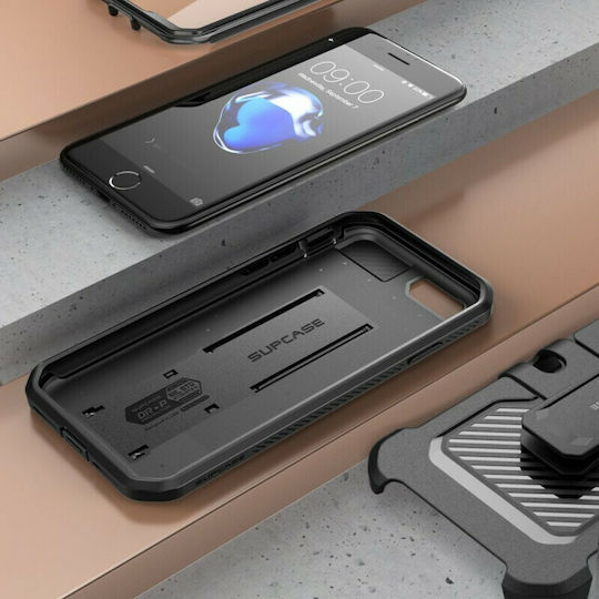 Supcase Unicorn Beetle Pro 360 Full Cover Plastic 2mm Black (iPhone SE 2022/2020)