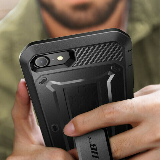 Supcase Unicorn Beetle Pro 360 Full Cover Plastic 2mm Black (iPhone SE 2022/2020)