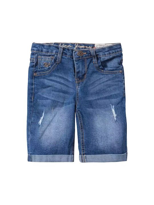 New College Kids Shorts/Bermuda Denim Blue