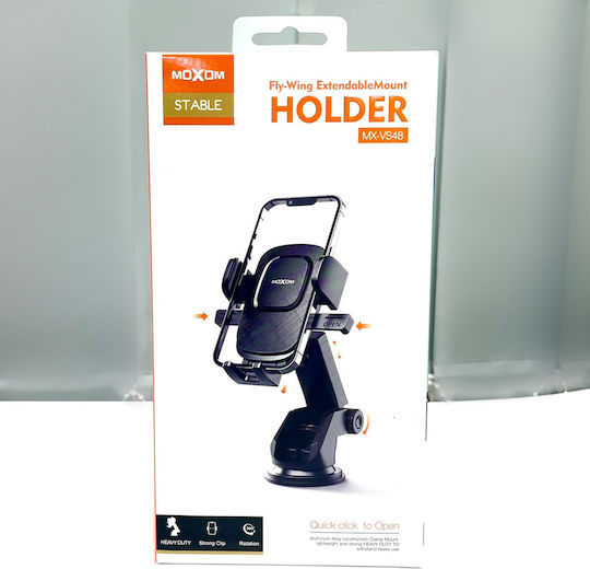 Moxom MX-VS48 Car Mobile Mount with Adjustable Hooks Black