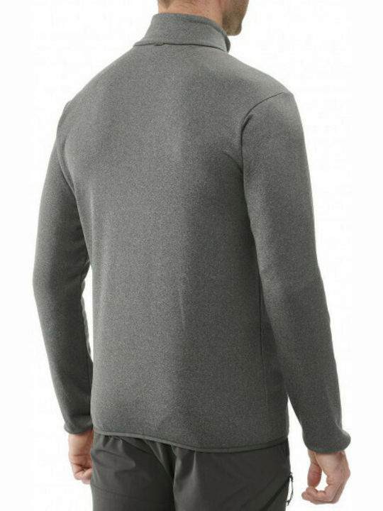 Lafuma Men's Fleece Cardigan with Zipper Gray