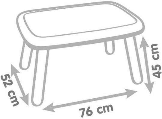 Kindertisch aus Plastik Grün Smoby