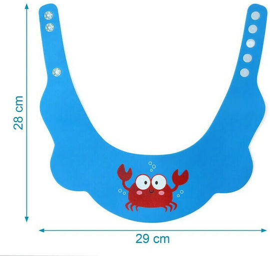 Kiokids Protecție Pentru Cap La Spălat Crab Albastră