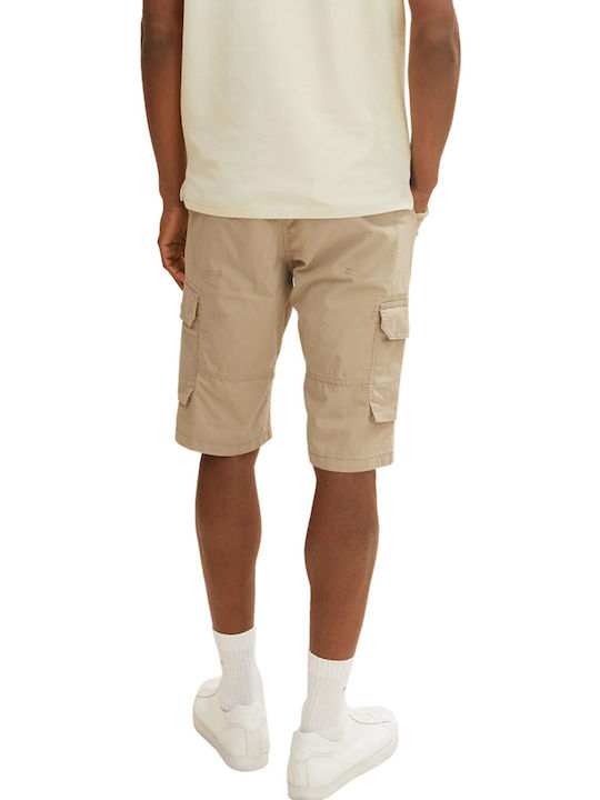 Tom Tailor Men's Shorts Cargo Beige