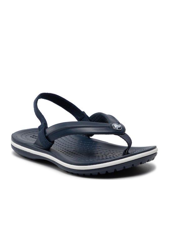 Детски джапанки тип флип-флоп Тъмносин Crocband Strap Flip K