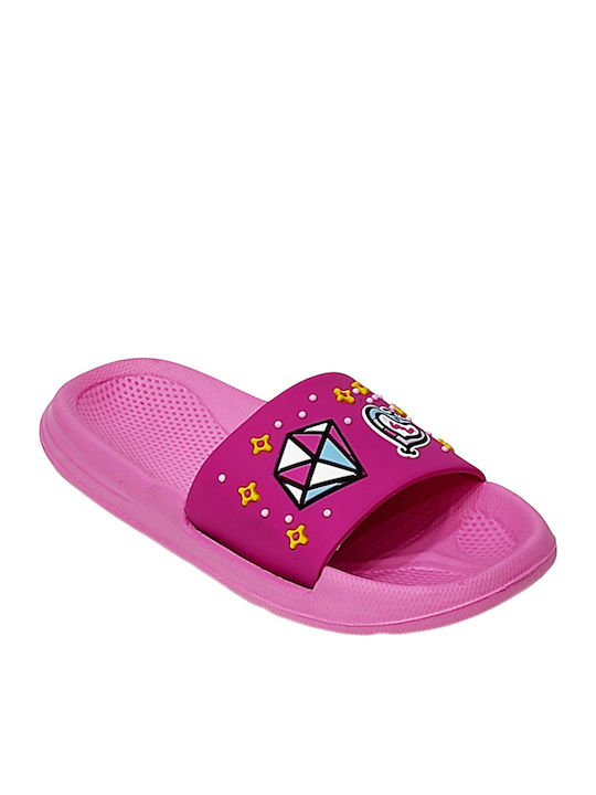 Kids' Slides Fuchsia
