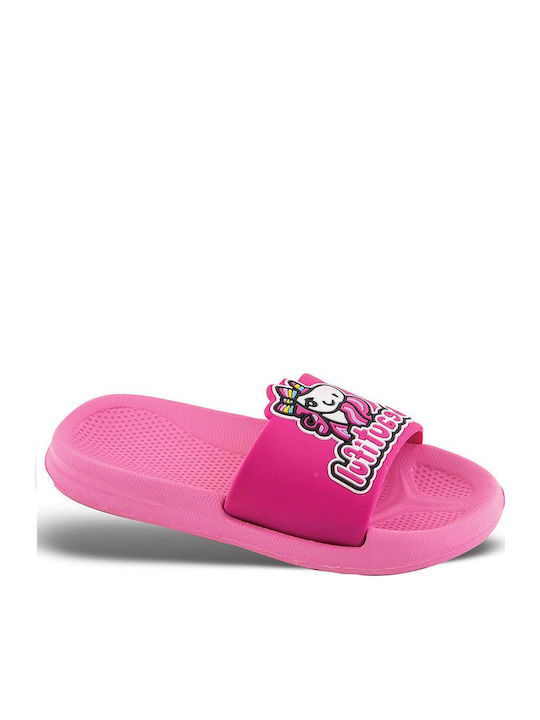 Kids' Slides Fuchsia