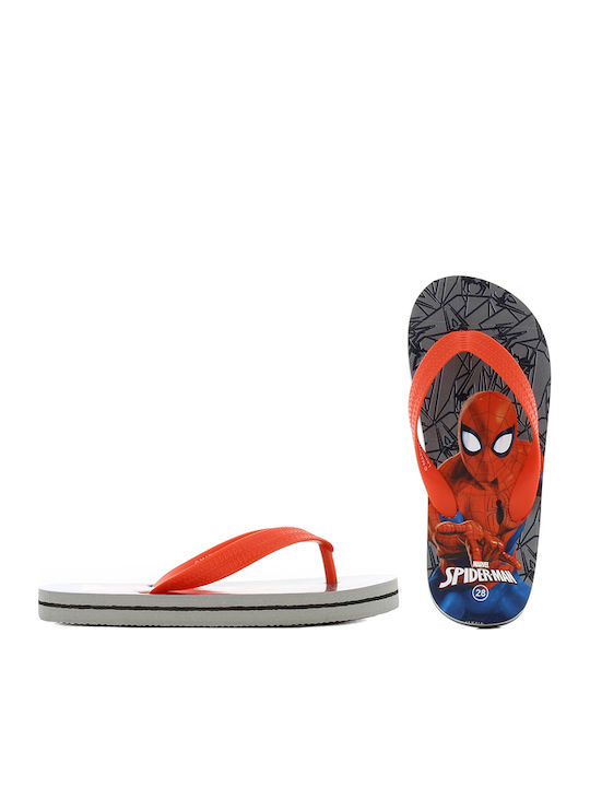 Παιδικές Σαγιονάρες Flip Flops Spider-Man Μαύρες Spiderman