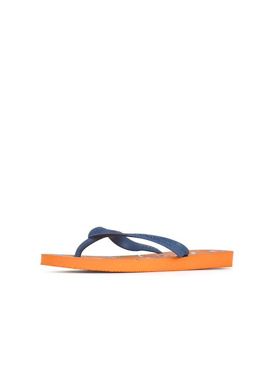 Kinder Flip Flops Blau Energy