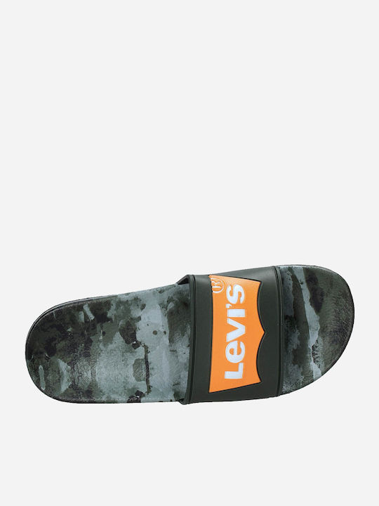 Kids' Slides Khaki Pool Digital