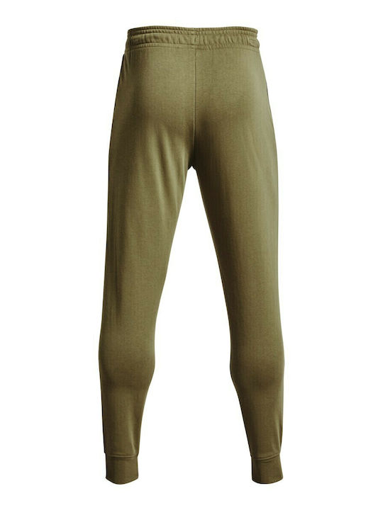 Rival Terry Sweatpants with Elastic Khaki