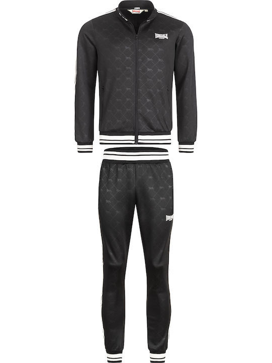 Lonsdale Aswell Sweat Set Black