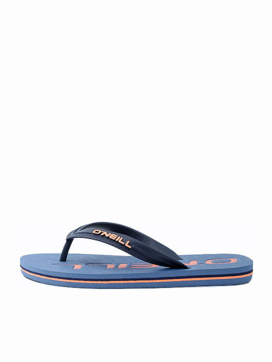 Șlapi pentru copii Flip Flops Albastre Profile Logo