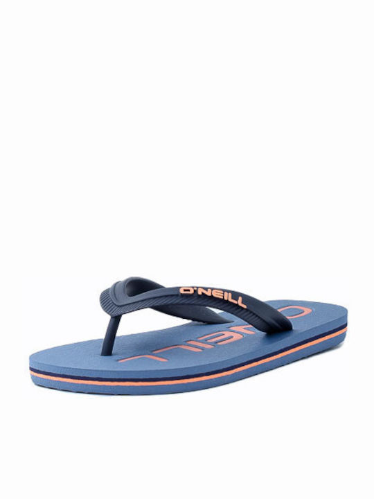 Șlapi pentru copii Flip Flops Albastre Profile Logo