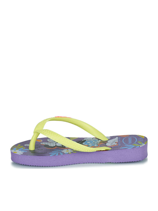 Kids' Flip Flops Minnie Purple Slim Disney Cool
