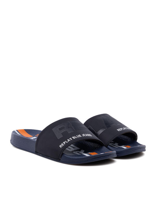 Παιδικές Σαγιονάρες Slides Navy Μπλε Kids Slide Jr Boy