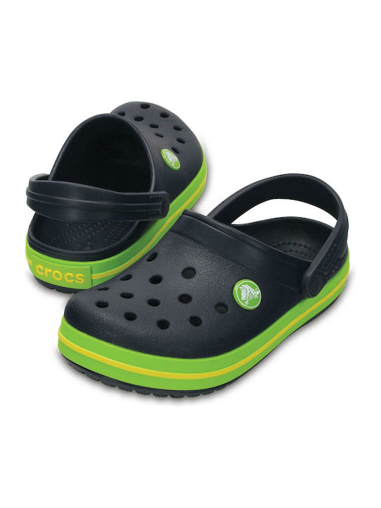 Crocband Παιδικά Ανατομικά Σαμπό Θαλάσσης Navy Μπλε