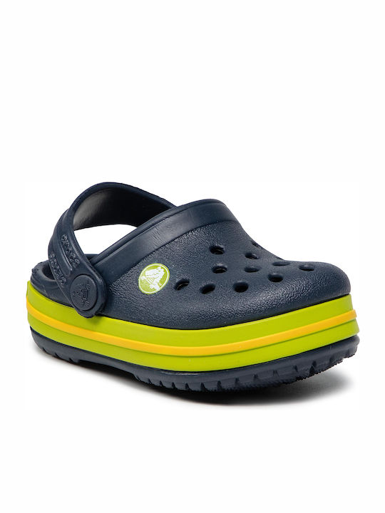 Crocband Παιδικά Ανατομικά Σαμπό Θαλάσσης Navy Μπλε