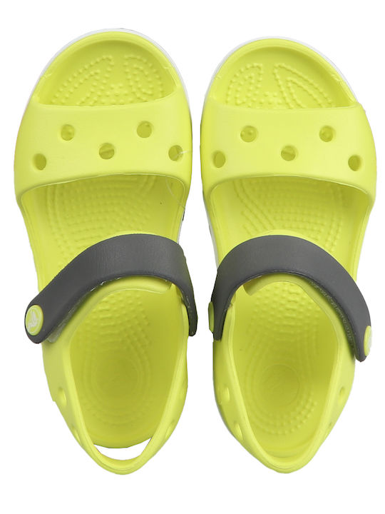 Crocband Children's Anatomical Beach Shoes Yellow