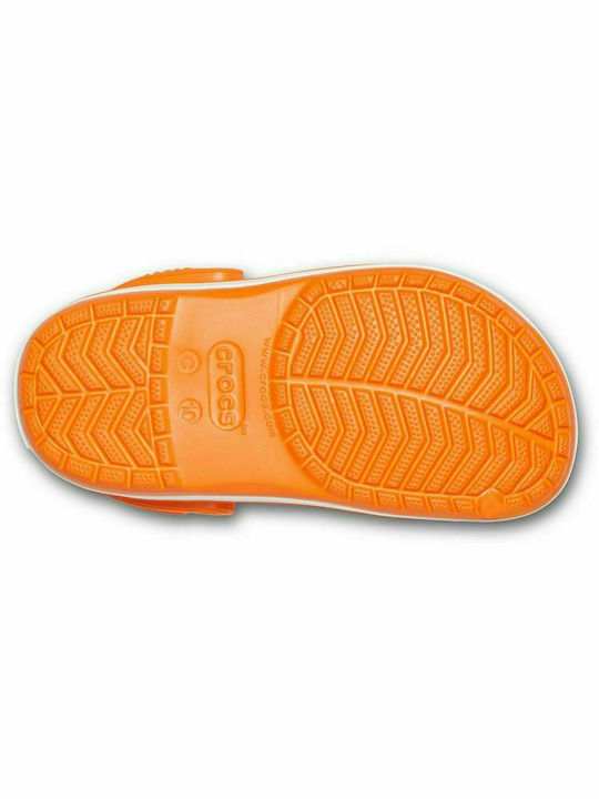 Kids Anatomic Beach Clogs Crocband Orange