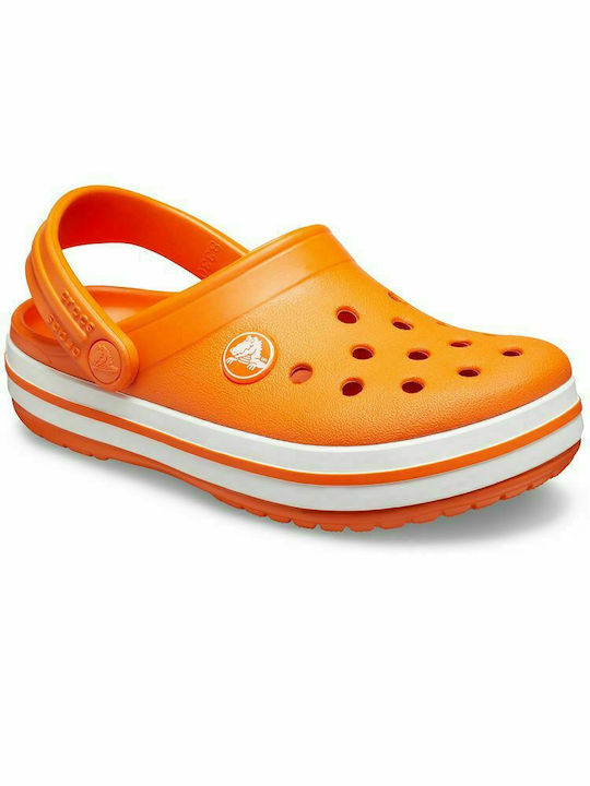Kids Anatomic Beach Clogs Crocband Orange