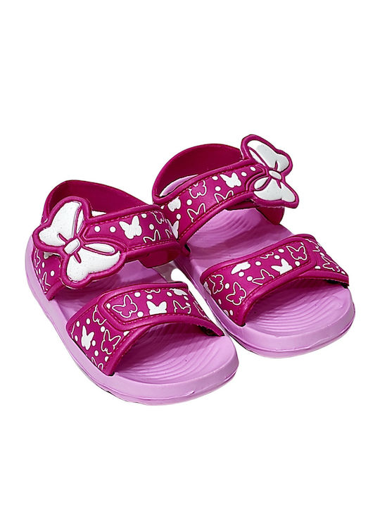 Children's Beach Shoes Fuchsia