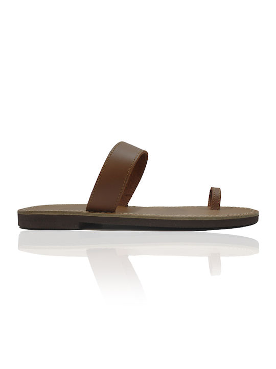 Men's sandal in tan color