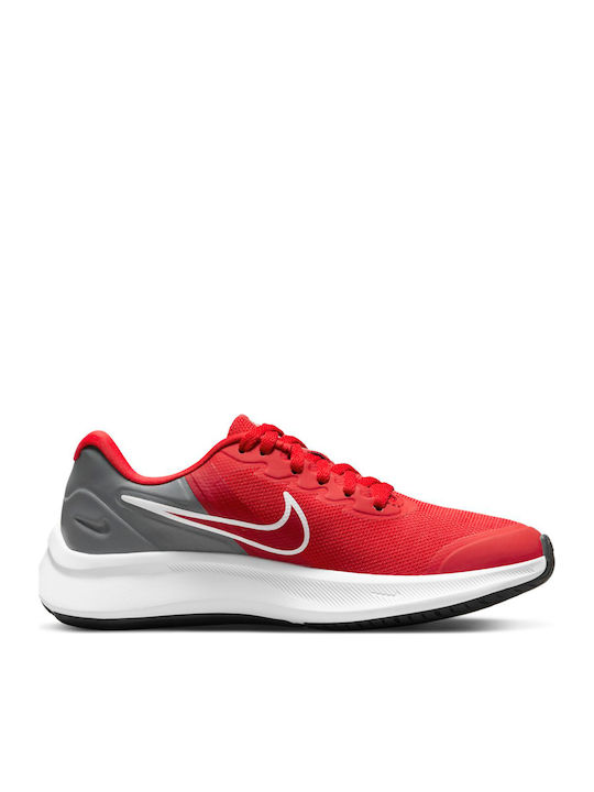Star Runner Star Runner 3 Kids Sports Shoes Running with Laces Red