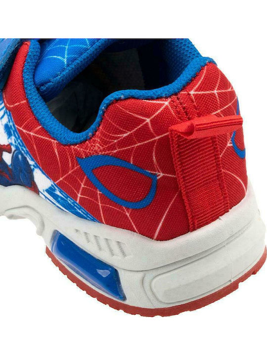 Kids Anatomic Sneakers for Boys with Hoop & Loop Closure Light Blue