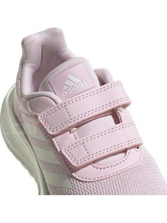 Tensaur Tensaur Run 2.0 CF K Kids Sports Shoes Running with Hoop & Loop Closure Clear Pink / Core White