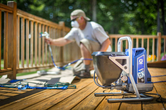 Graco Gx Ff Airless Електрически боен пистолет 1500W с капацитет 5.7лт