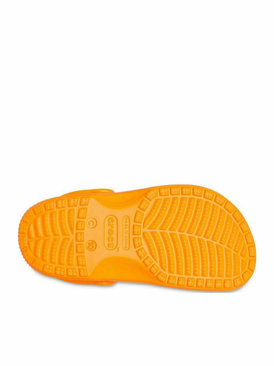 Children's Anatomical Beach Shoes Orange