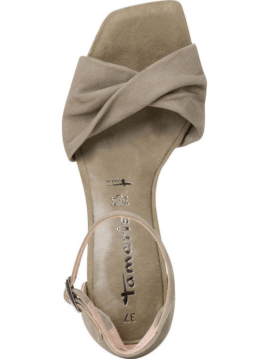Suede Sandals Sage