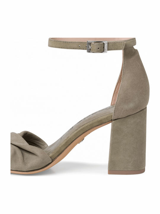 Suede Sandals Sage