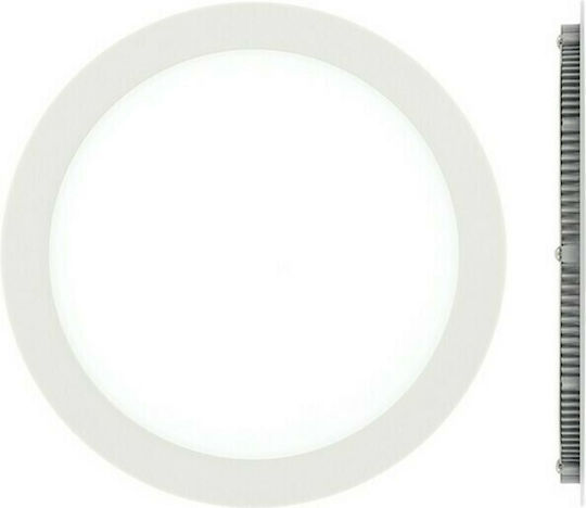 VK Lighting Χωνευτό LED Panel 12W 17εκ.
