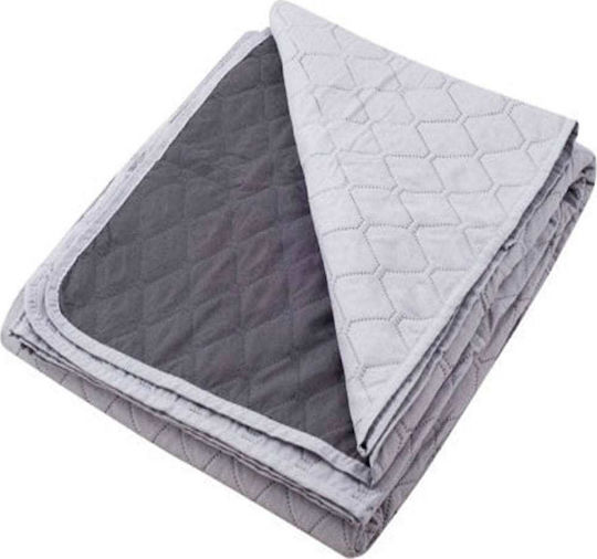 Adam Home Ultrasonic Μονό Grey 160x240cm