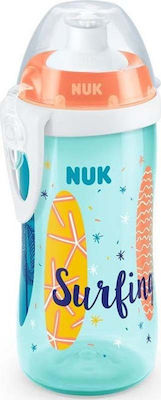 Nuk Beach Junior Cup Educational Sippy Cup Plastic Blue for 36m+m+ 300ml 10.255.428