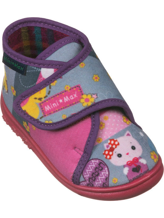 Anatomic Kids Slippers Boots Fuchsia Katty