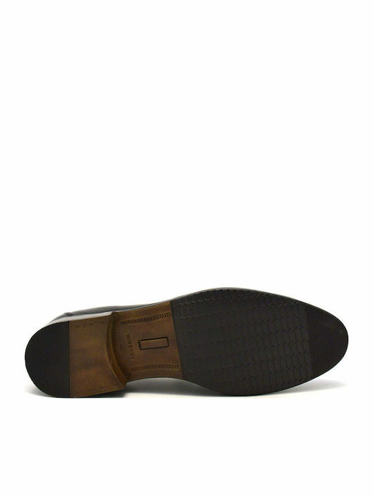 Δερμάτινα Ανδρικά Loafers Smooth Black