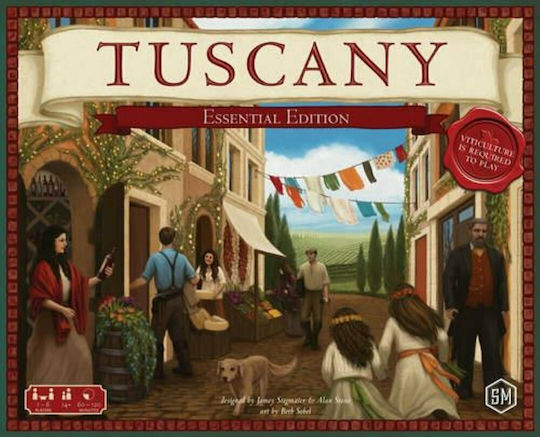 Extensie de Joc Tuscany Essential Edition pentru 1-6 Jucători 14+ Ani (EN) Stonemaier Games