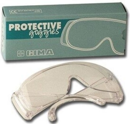 Gima Safety Glasses for Protection with Transparent Lenses 1pcs