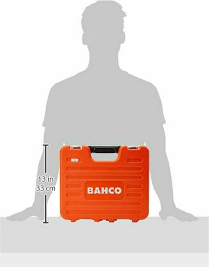 Bahco Werkzeugkoffer mit 91 Werkzeugen
