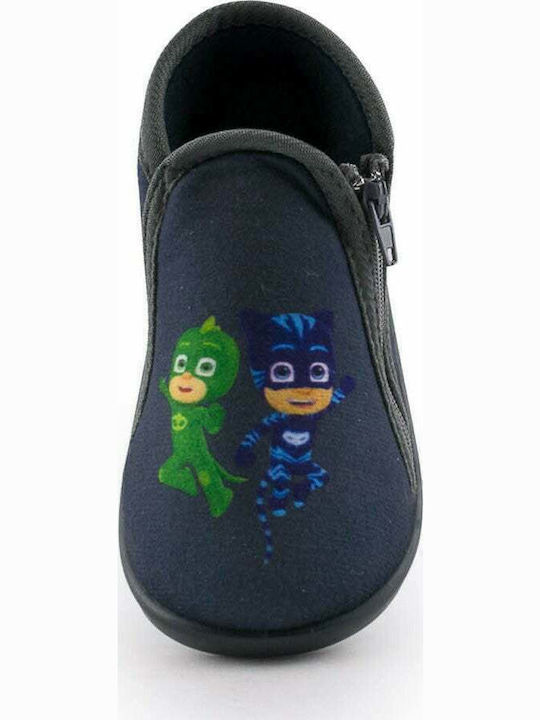 Kids Slippers Boots Navy Blue