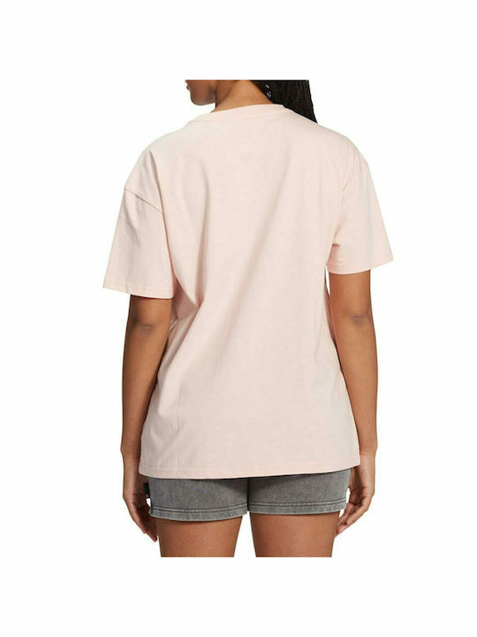 DC Star Damen Oversized T-Shirt Rosa