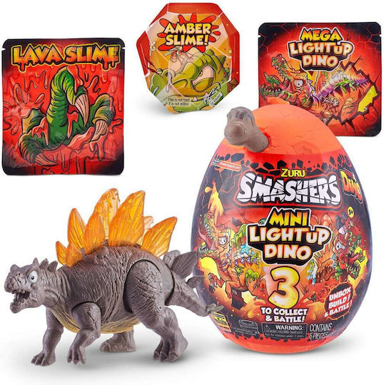 Zuru S4 Mini Lightup Dino Smashers Für 5+ Jahre (Mehrfach Designs)