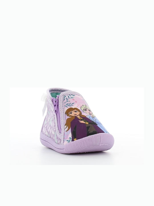 Kids Slippers Boots Lilac