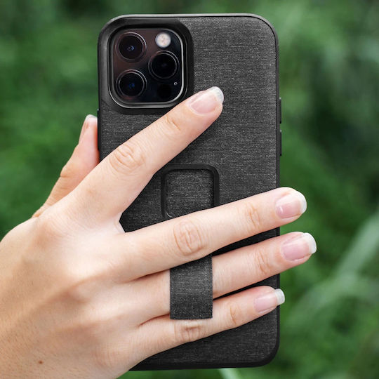 Peak Design Everyday Fabric with Loop Back Cover Υφασμάτινο Μαγνητικό Charcoal (iPhone 13)