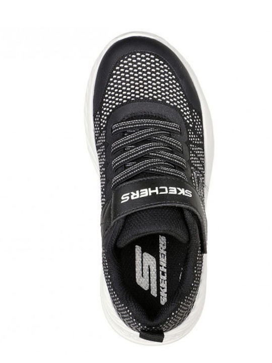NITRO SPRINT Kinder Sportschuhe Laufen mit Bügel- und Schleifenverschluss Schwarz
