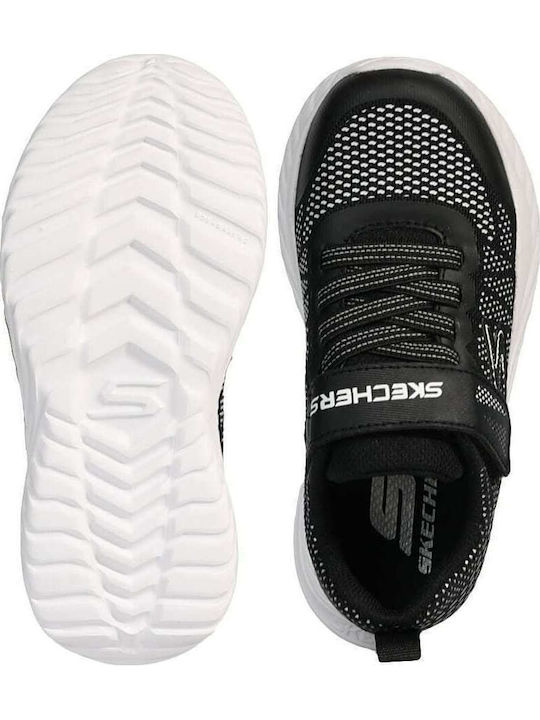 NITRO SPRINT Kinder Sportschuhe Laufen mit Bügel- und Schleifenverschluss Schwarz